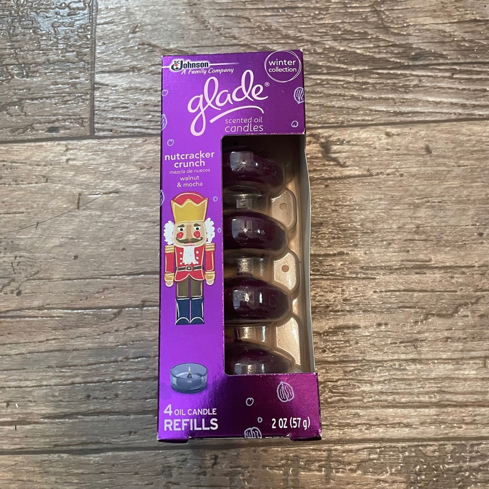 Glade Scented Oil Candle Refills Bundle Nutcracker Maple Pumpkin Apple Cinnamon - Picture 8 of 9